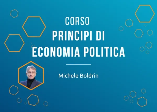 Principi di Economia Politica – Michele Boldrin